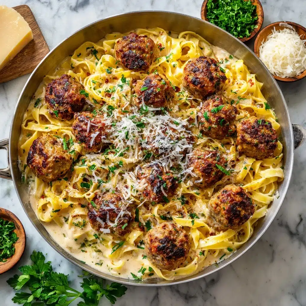 **Swedish Meatball Pasta** Recipe - Recipe Image