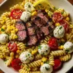 Chimichurri Steak Pasta Salad Recipe