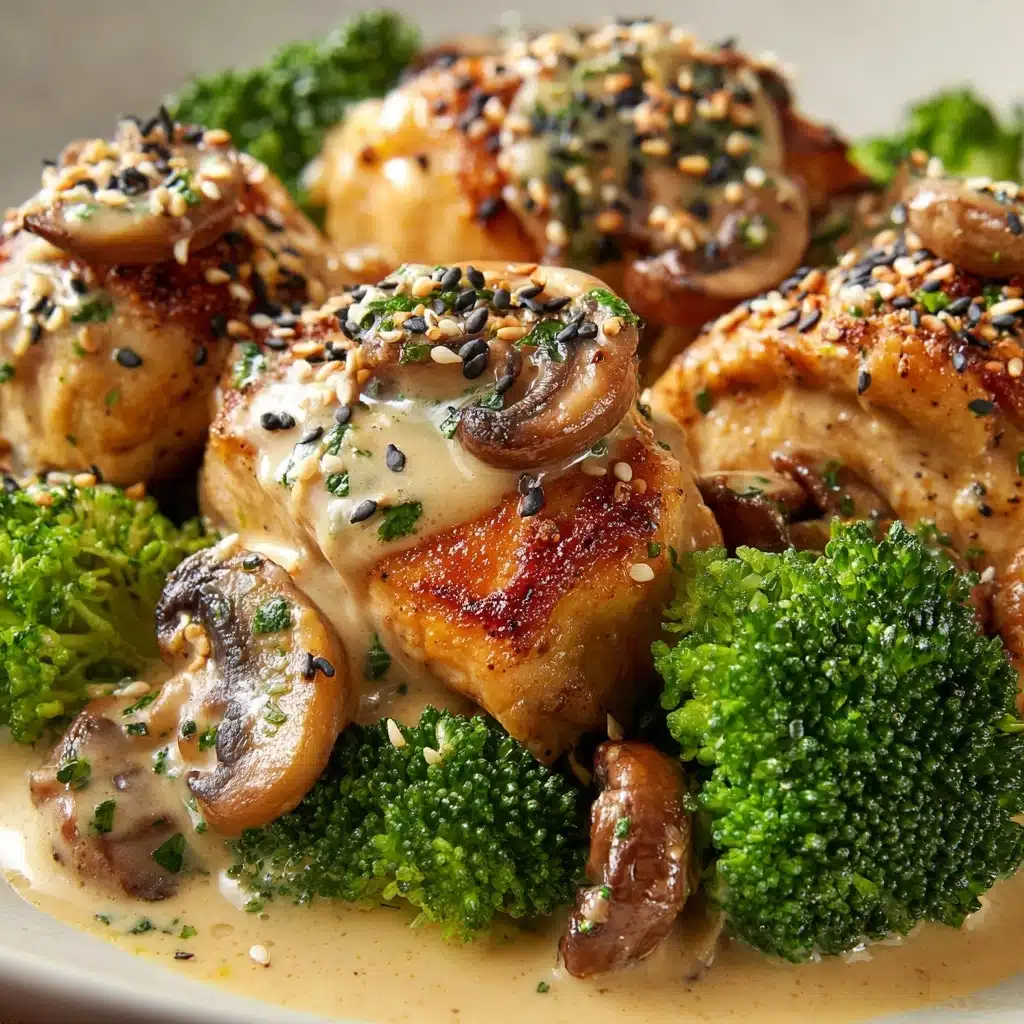 Creamy Broccoli and Mushroom Chicken Recipe - Recipe Image