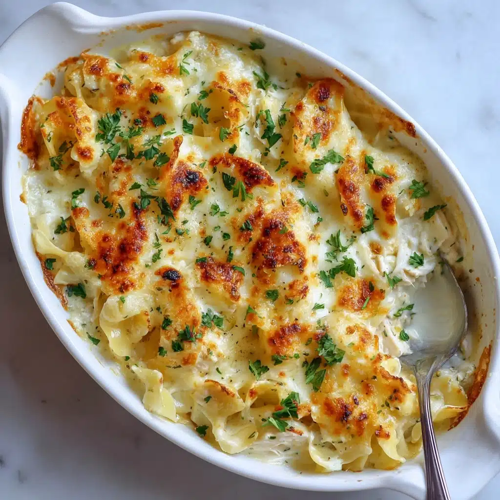 Easy Chicken Noodle Casserole Recipe - Recipe Image