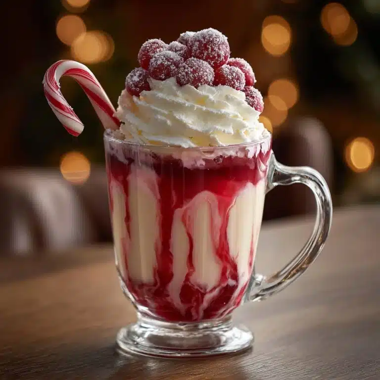 Candy Cane Christmas Punch Recipe
