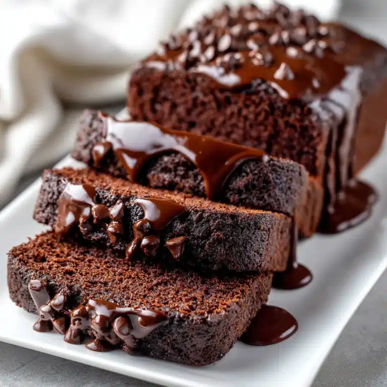 Hot Fudge Brownie Bread Recipe