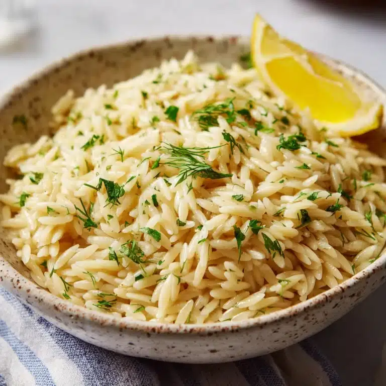 Greek Orzo Salad Recipe