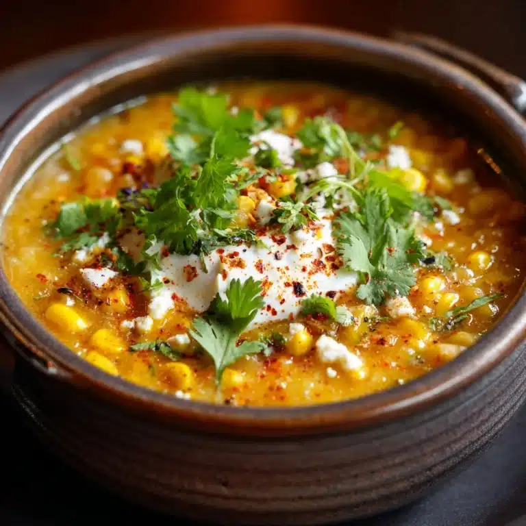 **Mexican Street Corn Soup Recipe** Recipe
