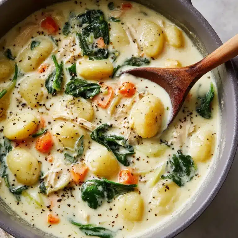 Creamy Gnocchi Soup Recipe