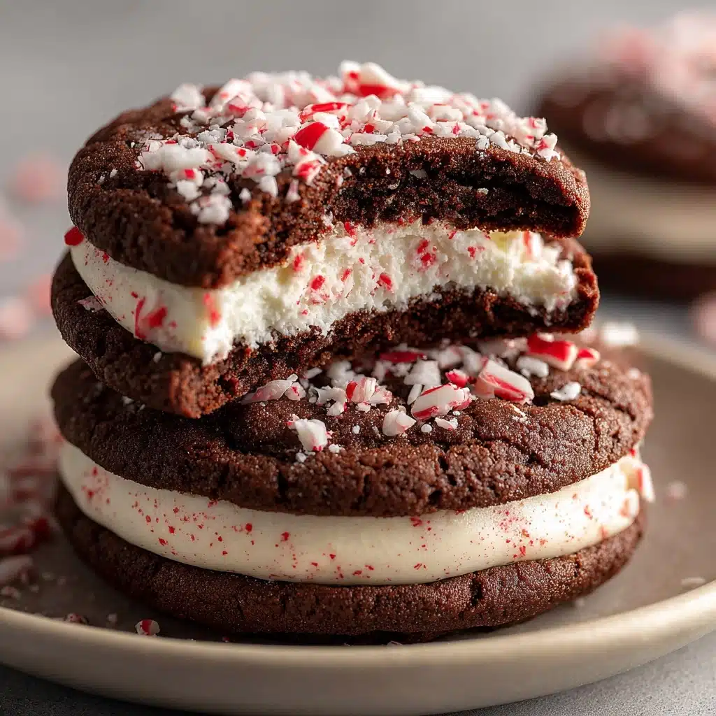 Peppermint Hot Chocolate Cookies Recipe - Recipe Image