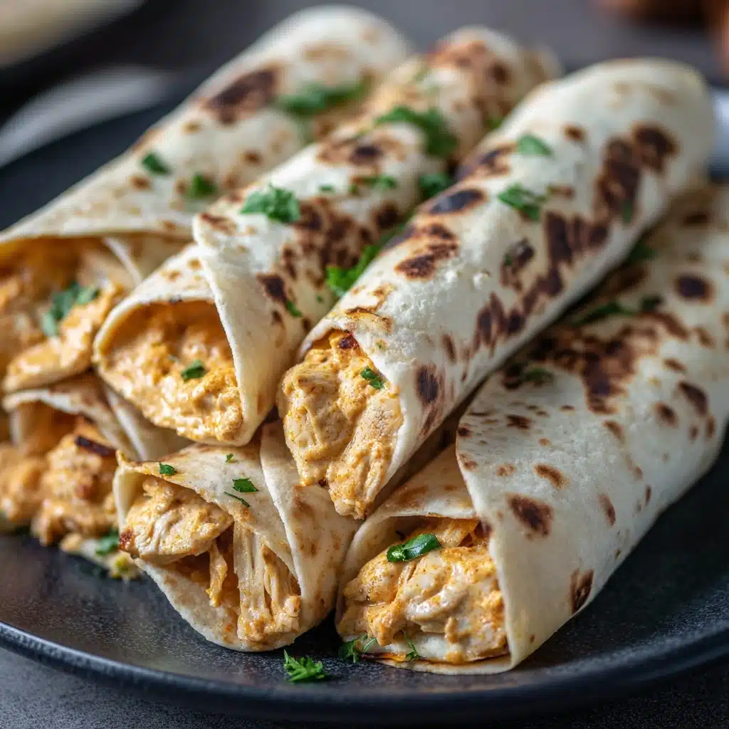 Cheesy Chicken Wraps Recipe