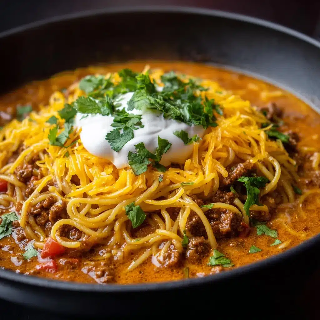 Taco Spaghetti Recipe - Recipe Image