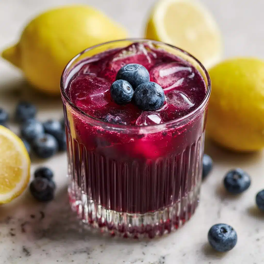 Antioxidant Blueberry-Lemon Green Tea Recipe - Recipe Image