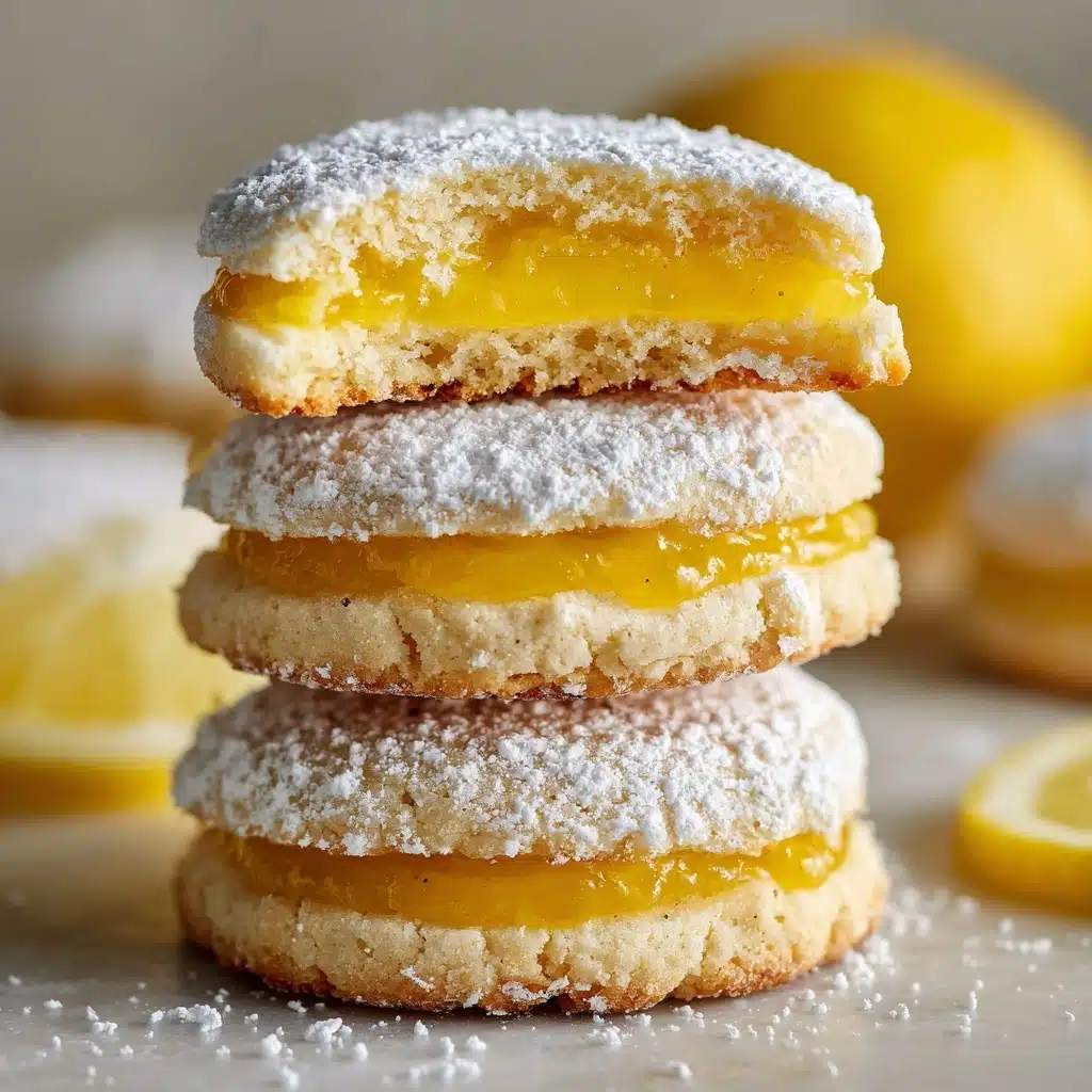 Stuffed Lemon Cookies Recipe - Recipe Image