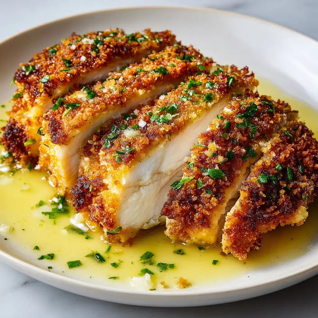 Crispy Parmesan Crusted Chicken Recipe - Recipe Image
