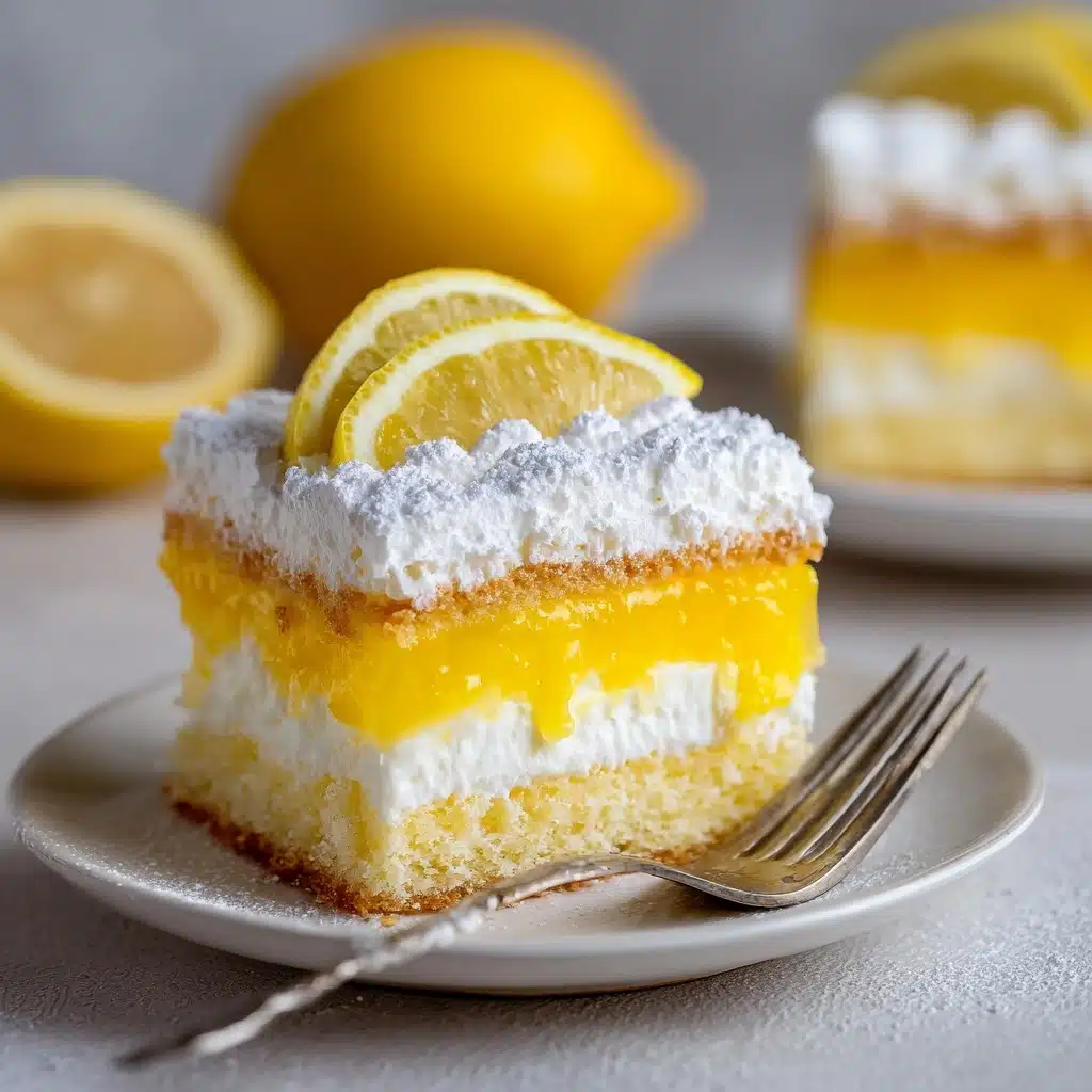 Lemon Lush Cake Recipe - Recipe Image