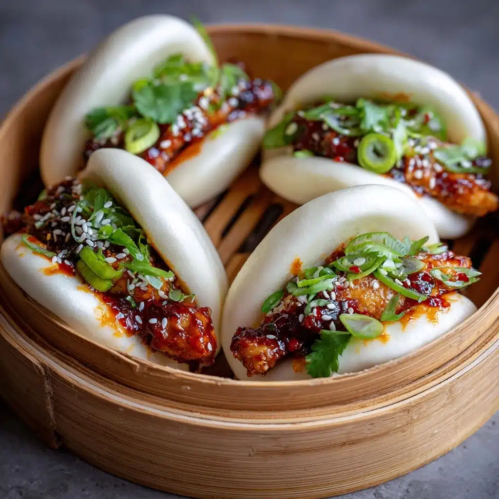 Korean Fried Chicken Bao Recipe - Recipe Image