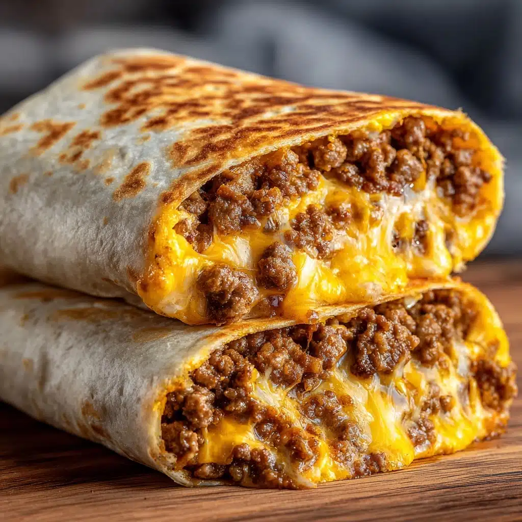 Cheeseburger Burritos Animal Style Recipe - Recipe Image