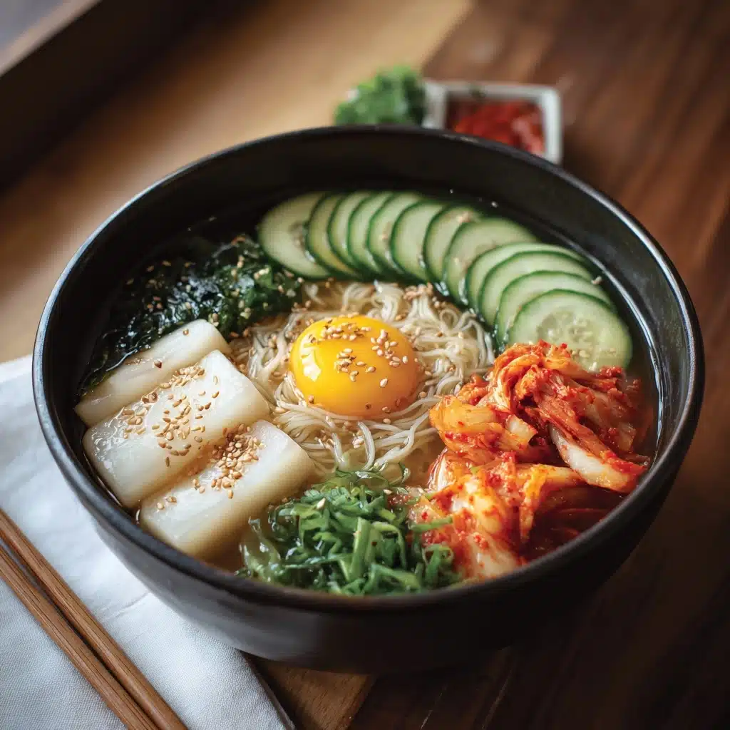 Naengmyeon (Korean Cold Noodles) Recipe - Recipe Image