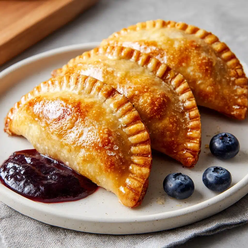 Air Fryer Blueberry Hand Pies Recipe - Recipe Image