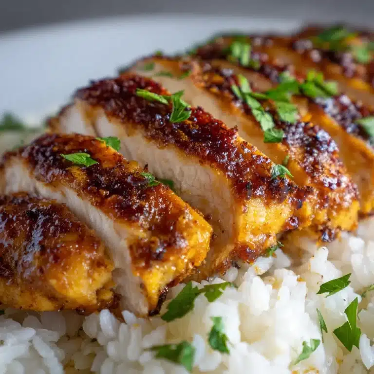 Oven Baked Chicken and Rice Recipe