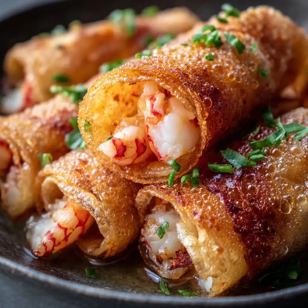 Shrimp & Crab Rangoon Egg Rolls Recipe - Recipe Image