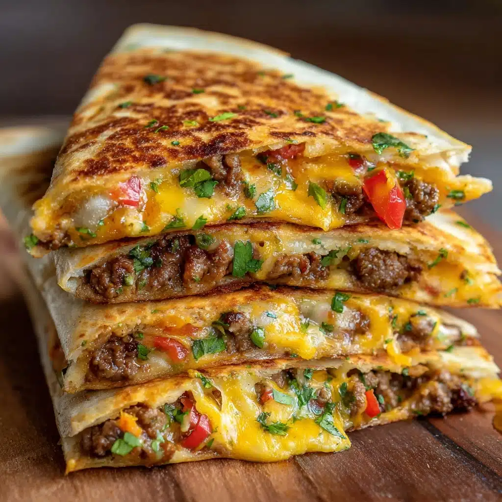 Quesadilla Burgers Recipe - Recipe Image