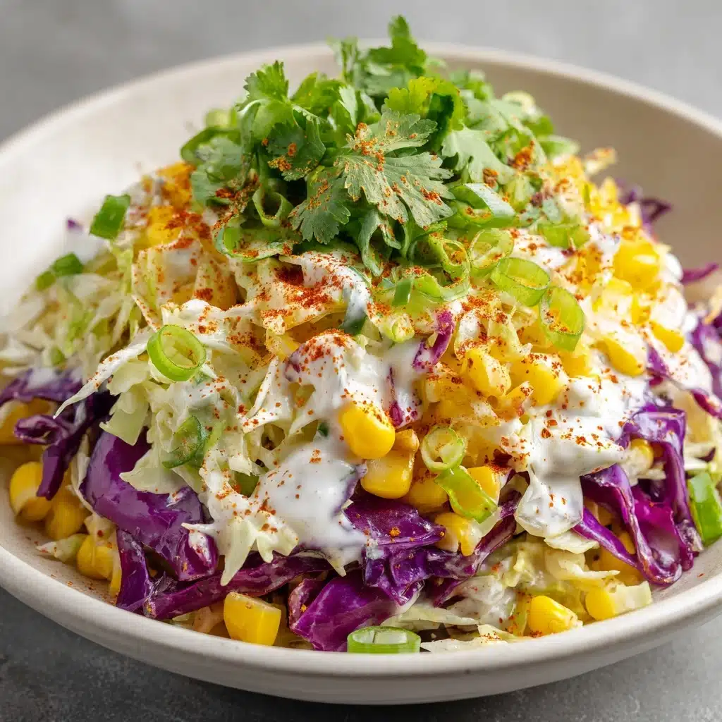 Mexican Street Corn Coleslaw Recipe - Recipe Image