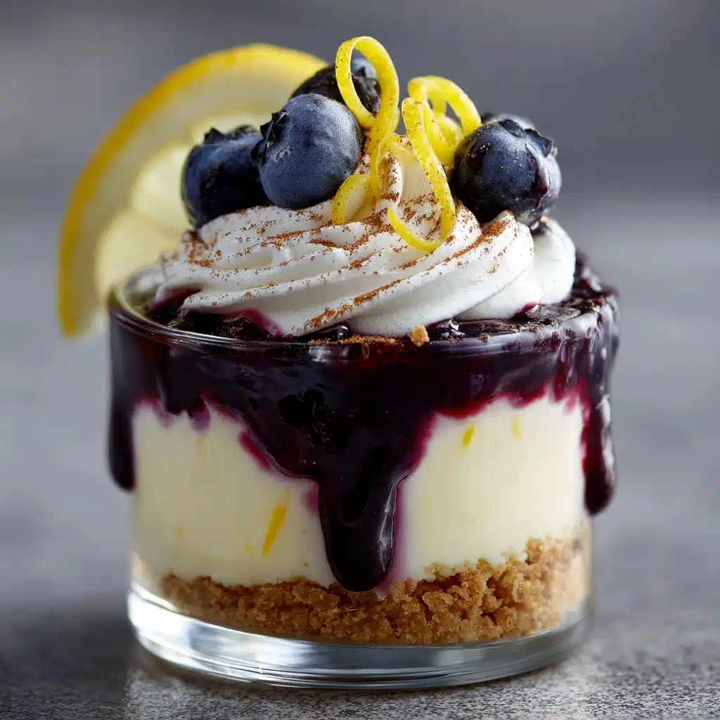 Lemon Blueberry Cheesecake Parfaits Recipe
