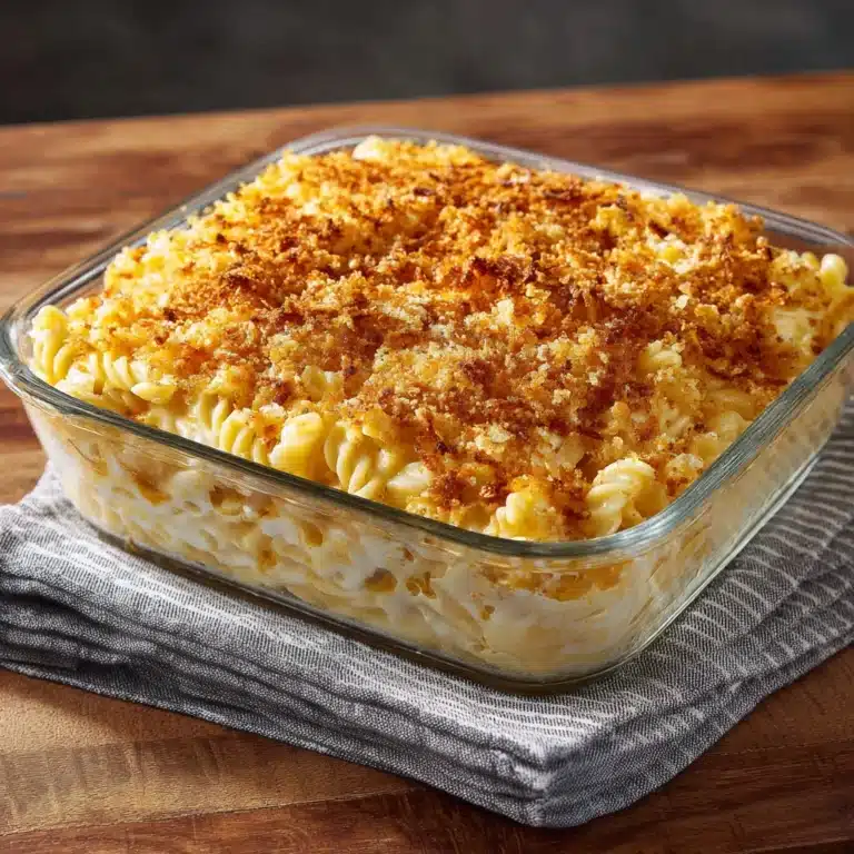 Southern Macaroni and Cheese Casserole Recipe