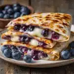 Blueberry Breakfast Quesadilla Delight Recipe
