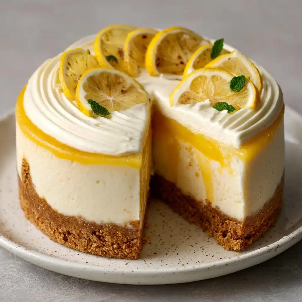 Lemon Cheesecake Cake Recipe - Recipe Image