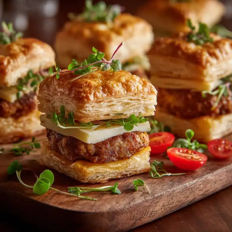 Cheese Puff Sliders Recipe