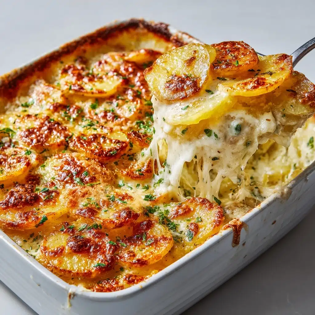 Cheesy Scalloped Potatoes Recipe