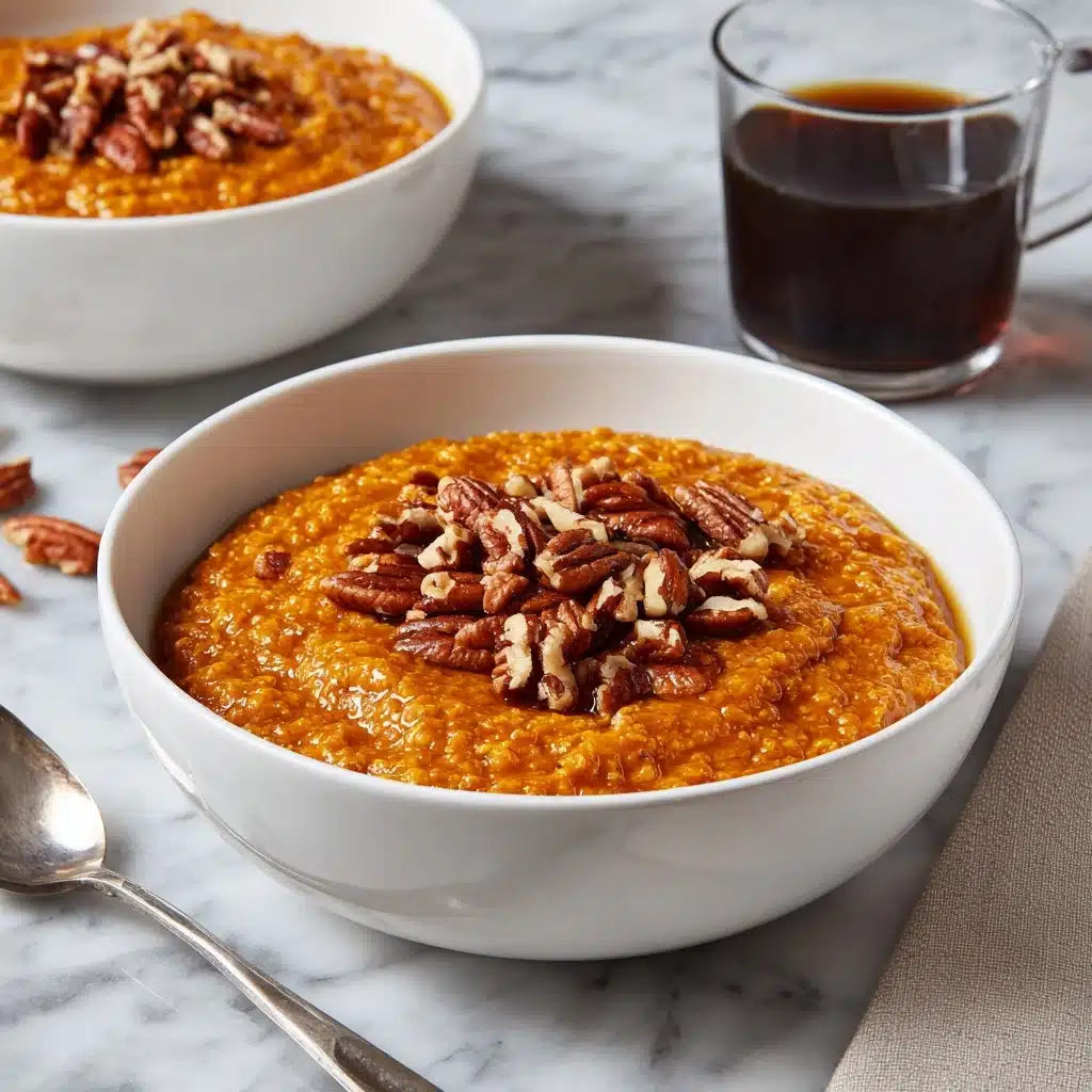 Instant Pot Steel Cut Pumpkin Oatmeal Recipe - Recipe Image