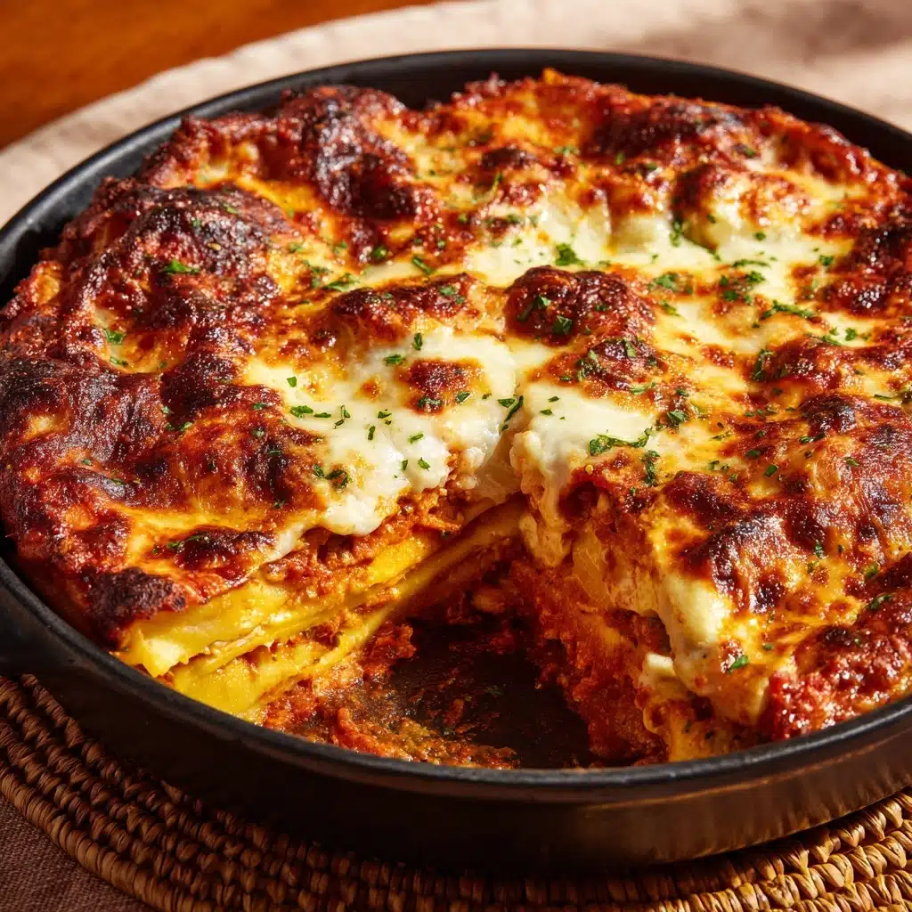 Easy Crockpot Ravioli Lasagna Recipe - Recipe Image