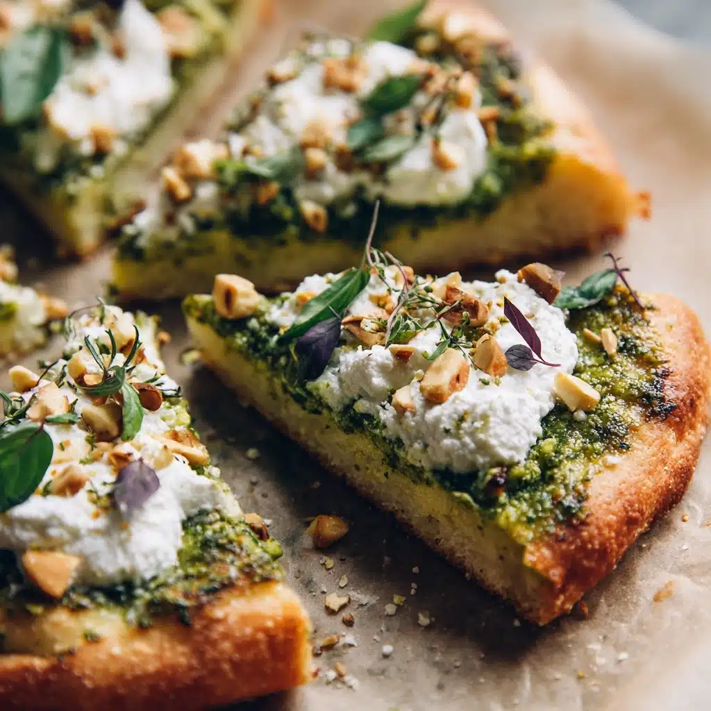Pistachio Pesto Pizza Recipe