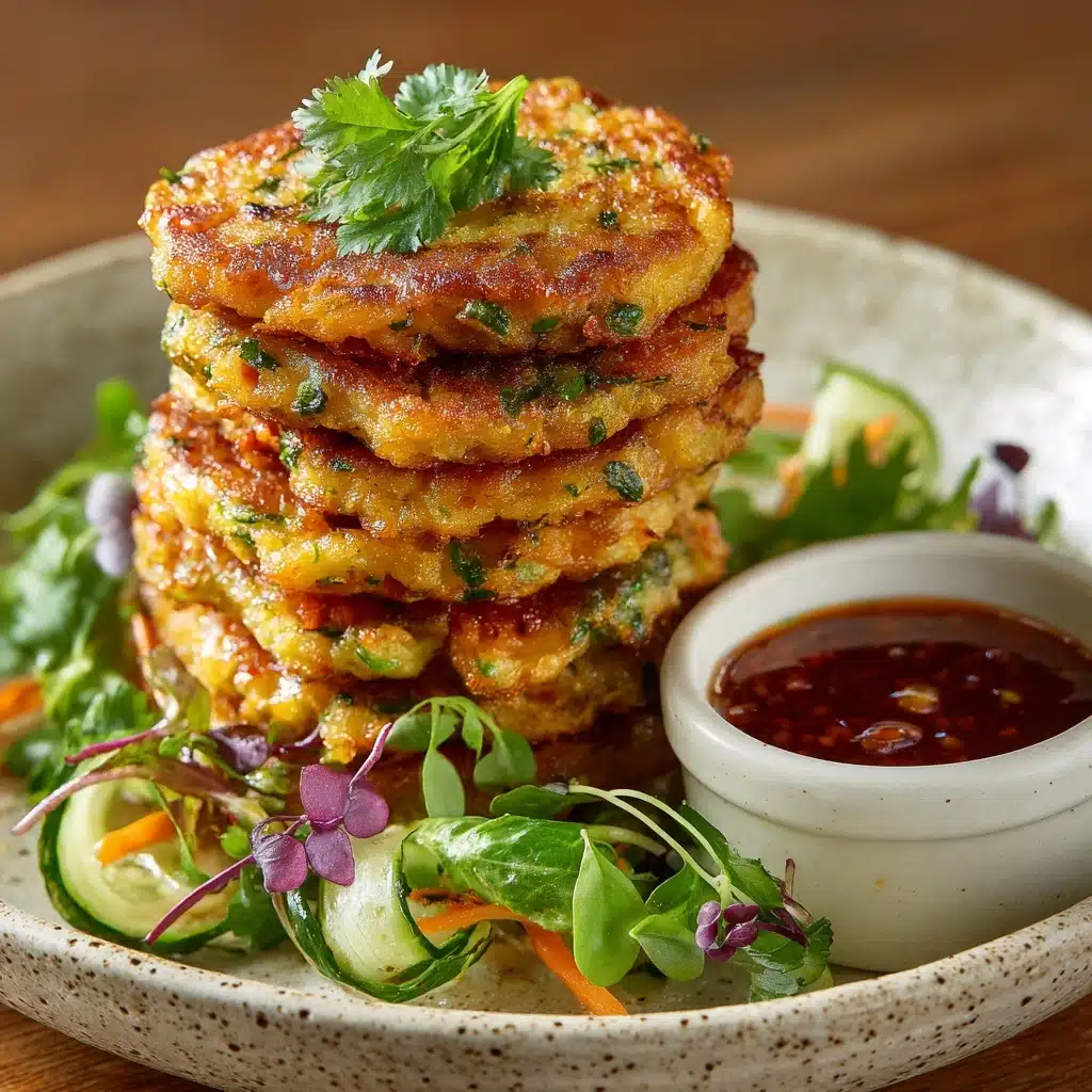 Crispy Tofu and Veggie Patties Recipe