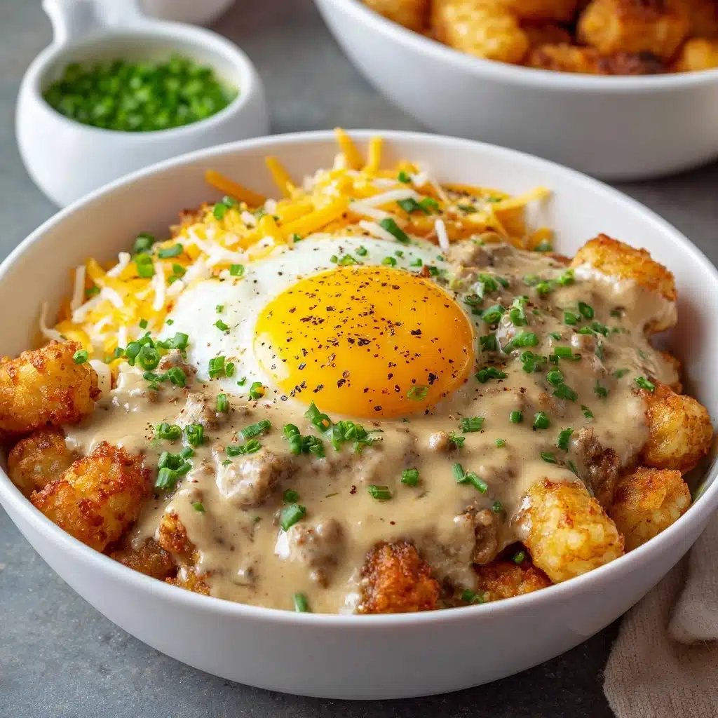 Tater Tot Breakfast Bowl Recipe - Recipe Image