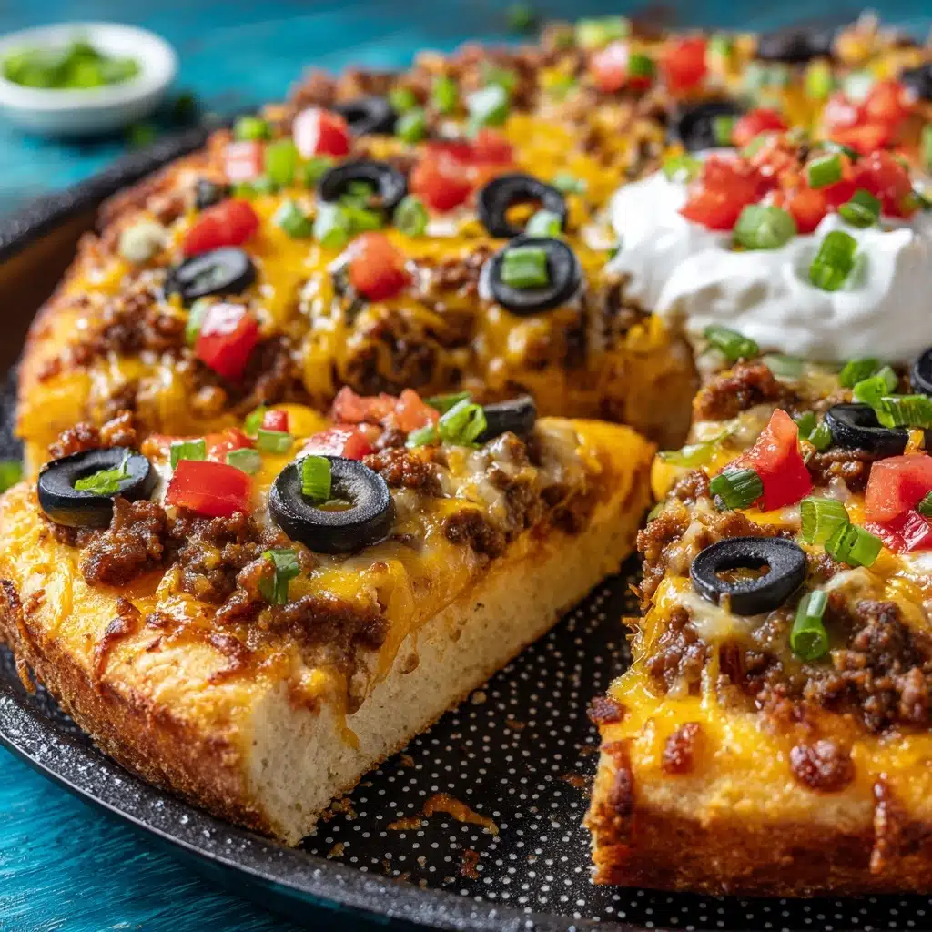 Taco Pizza Recipe - Recipe Image