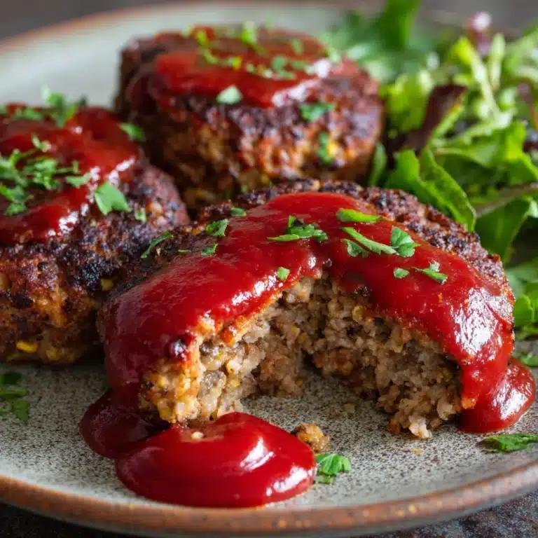 Best Easy Mini Meatloaf with Ground Turkey Recipe