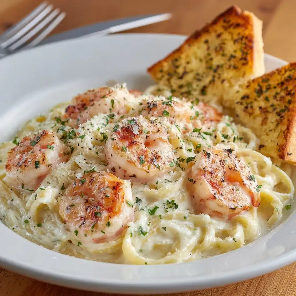 Fettuccine Alfredo with Shrimp Recipe - Recipe Image