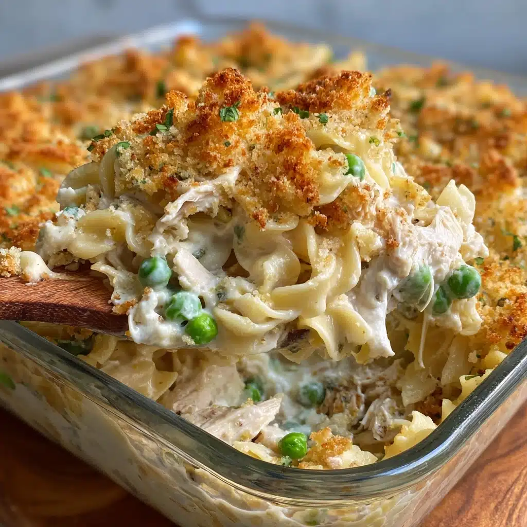 Creamy Chicken Noodle Casserole Recipe - Recipe Image