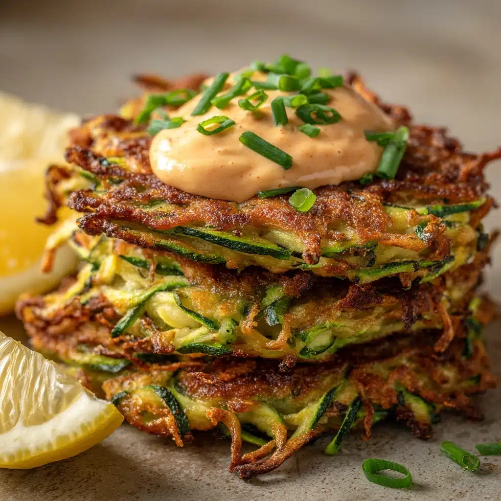 Crispy and Easy Zucchini Fritters Recipe - Recipe Image