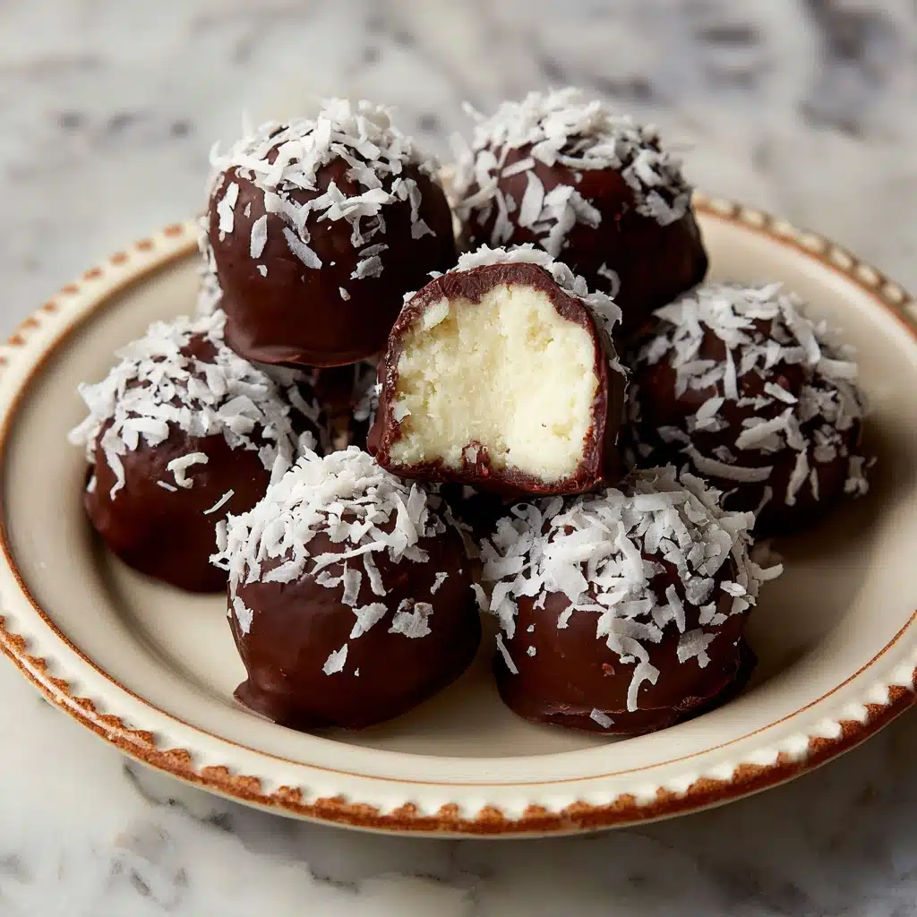 No-Bake Coconut Cream Balls Recipe