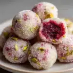 Cherry Pistachio Snowballs Recipe