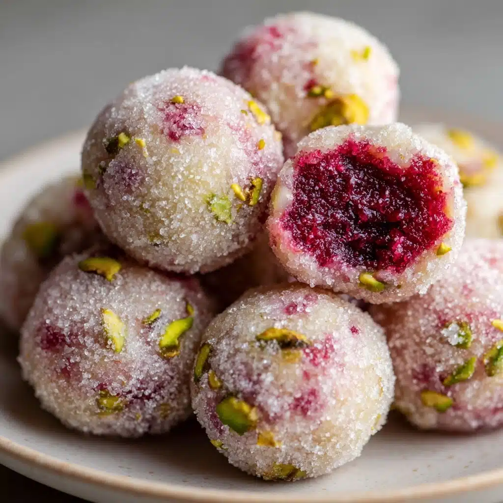 Cherry Pistachio Snowballs Recipe - Recipe Image