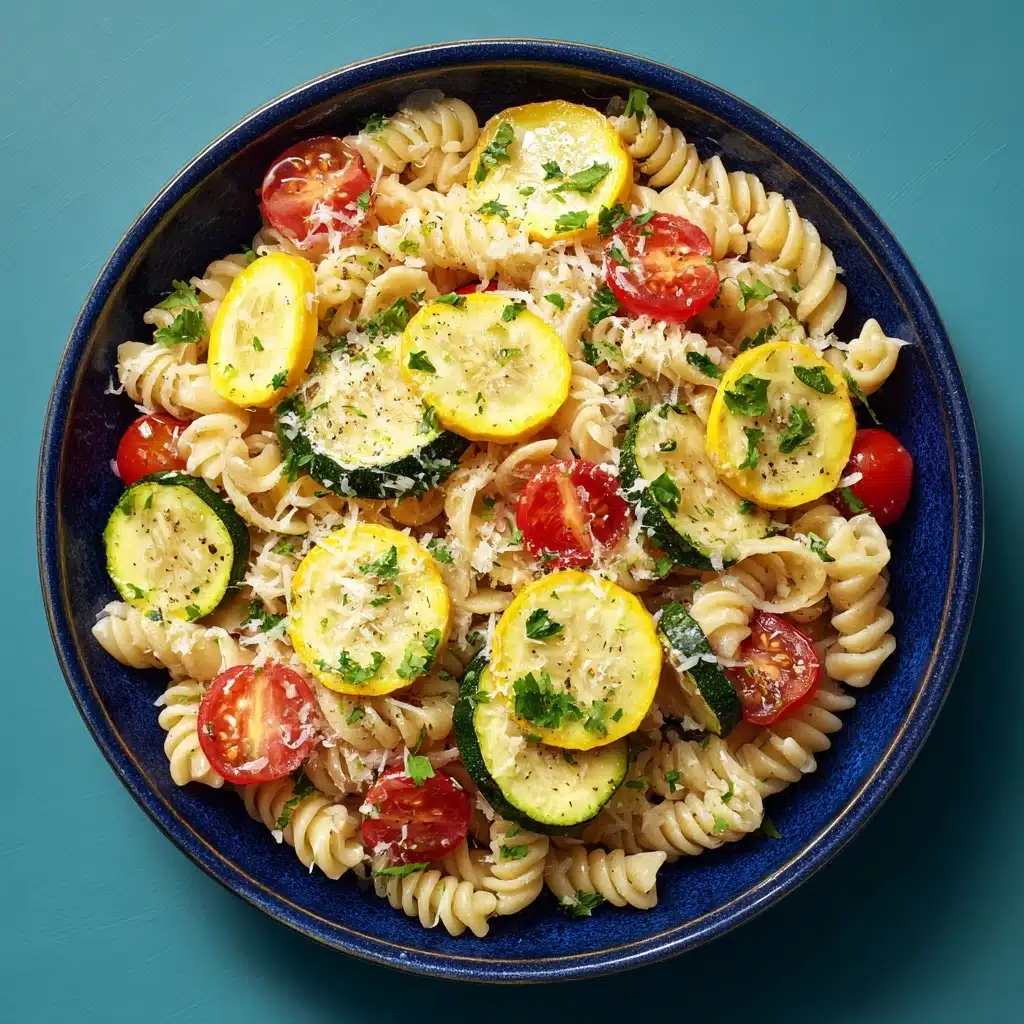 Lemon Butter Pasta & Veggies Recipe - Recipe Image