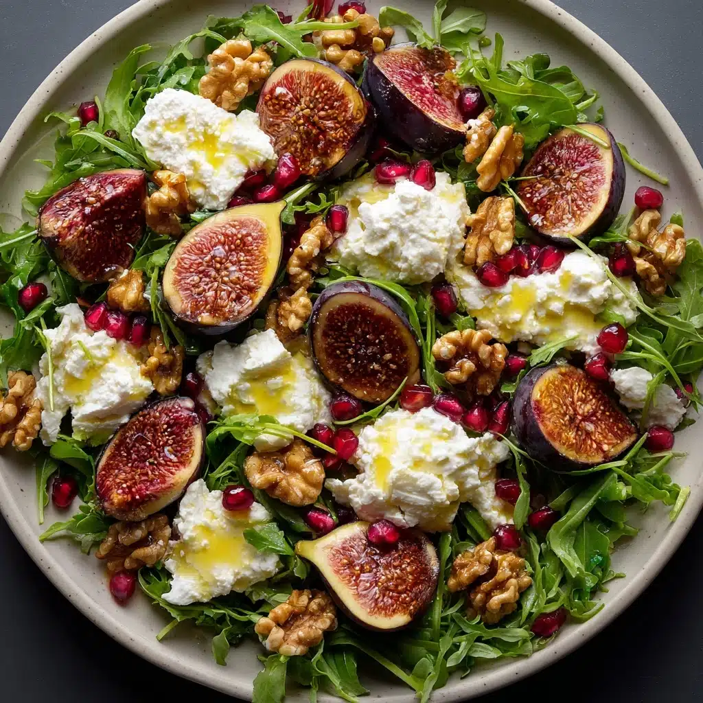 Summer Fig Burrata Salad Recipe - Recipe Image