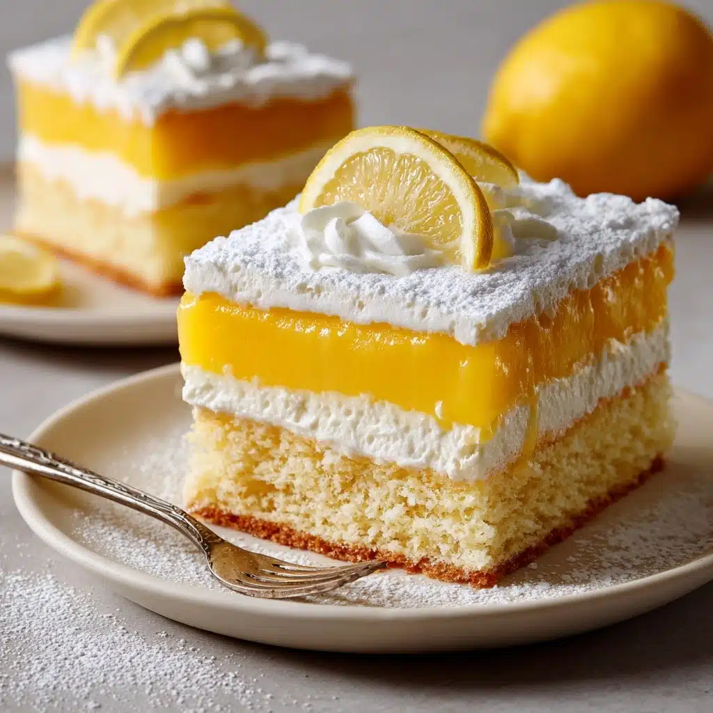 Lemon Lush Cake Recipe - Recipe Image
