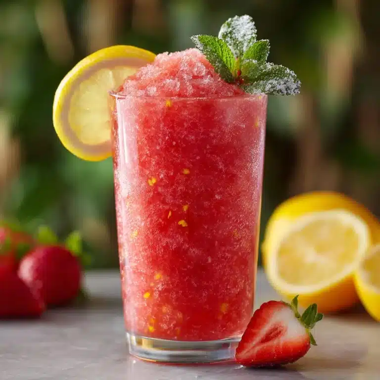 Frozen Strawberry Lemonade Recipe