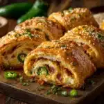 Jalapeno Popper Stuffed Rolls Recipe