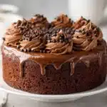 Espresso Infused Mocha Poke Cake Recipe