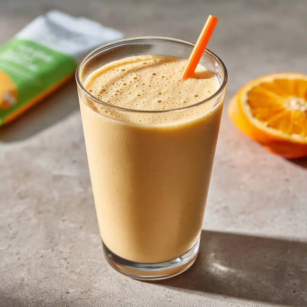 Orange Dreamsicle Protein Shake Recipe - Recipe Image